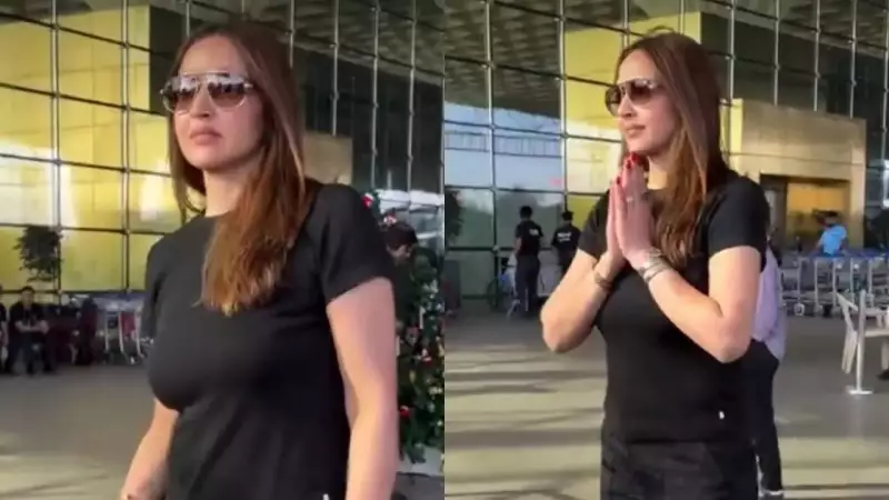 Esha Deol's First Public Outing After Dharmendra's Passing: A Solemn Airport Moment