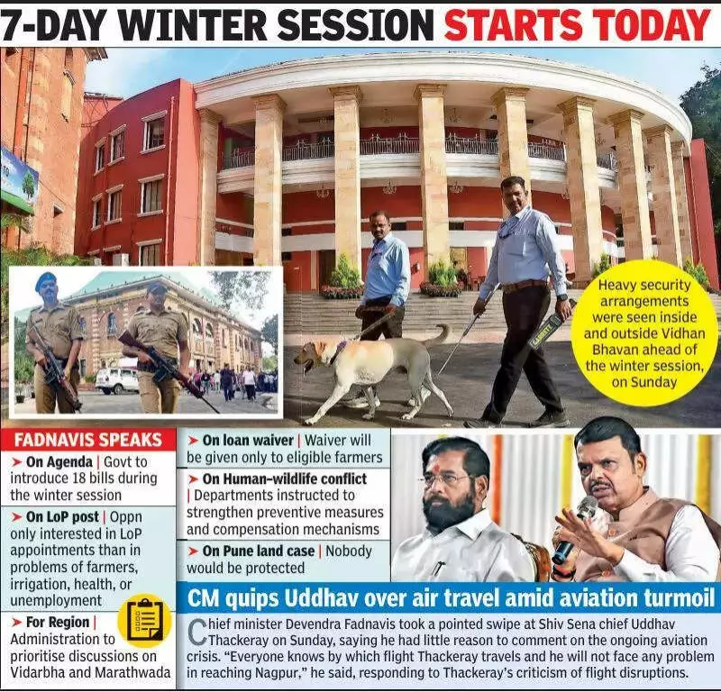 Fadnavis, Shinde Slam Opposition Over LoP Focus Ahead of Nagpur Winter Session