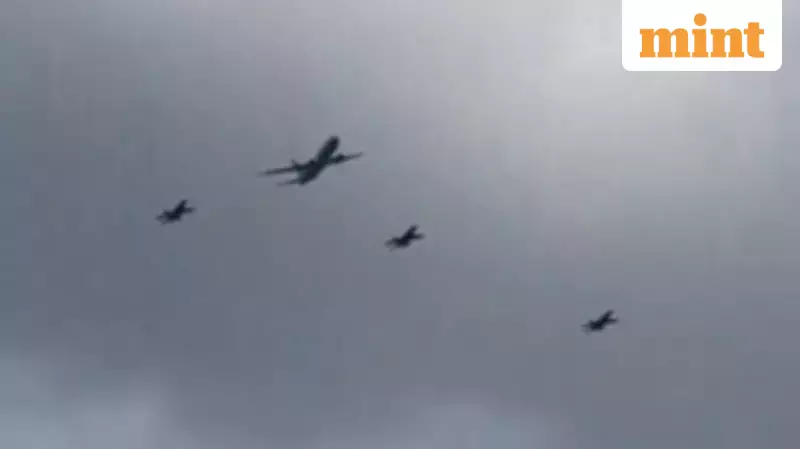 Fighter Jets Over New Jersey Spark Confusion, NFL Flyover Revealed