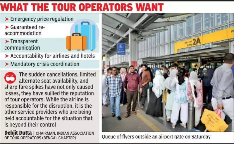 Flight Chaos Costs Kolkata Tour Operators Rs 70 Crore, Sparks Industry Outcry