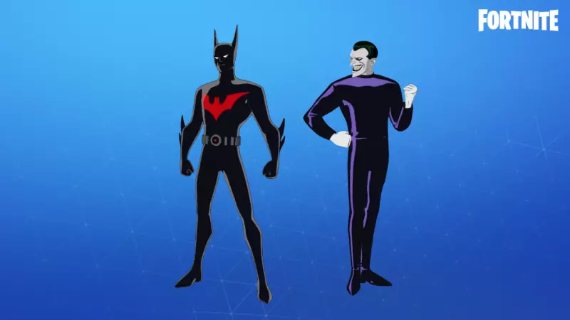 Fortnite's DC Crossover: Batman & Joker Beyond Skins Now in Item Shop