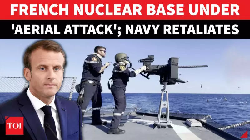 France Navy Opens Fire as Mysterious Drones Storm Nuclear Sub Base | Major Op Launched