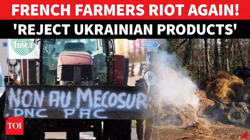 French Farmers Revolt: Block Highways, Torch Hay Over EU-Mercosur Deal & Cattle Culls