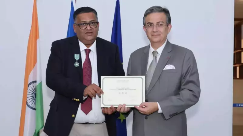 French Honour for DC Books' Ravi Deecee: Knight of Arts & Letters