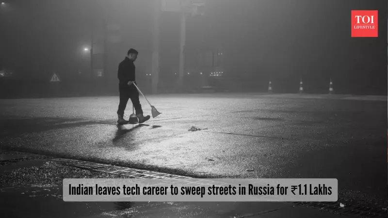 From Coding to Cleaning: Indian Software Developer Earns ₹1.1 Lakh in Russia
