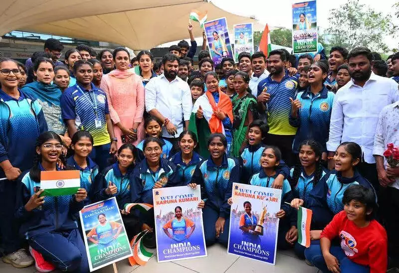From Mockery to Glory: Andhra's Karuna Kumari, 15, Stars in India's Blind T20 World Cup Win