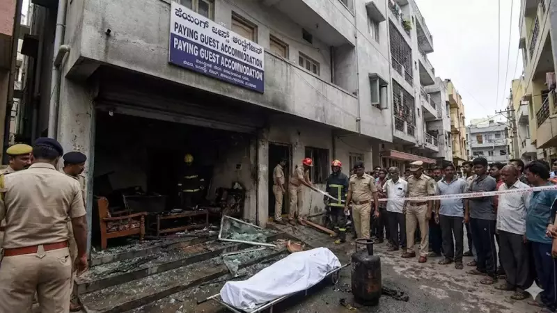 Gas Cylinder Blast at Bengaluru PG Kills Capgemini Engineer, Injures 3