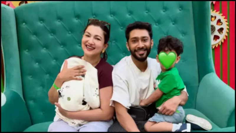 Gauahar Khan & Zaid Darbar Welcome Son Farwaan, Share Festive Family Glimpses