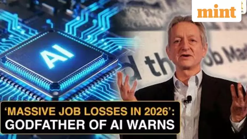 Geoffrey Hinton Warns AI Job Crisis Looms in 2026, Lists Vulnerable Roles