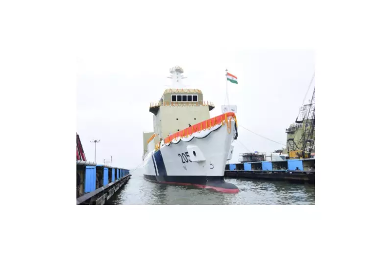 Goa Shipyard Delivers Samudra Pratap, India's Largest Pollution Control Ship