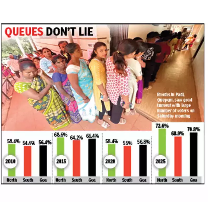 Goa Zilla Panchayat Elections 2024: Record 70.8% Voter Turnout Sets New Benchmark