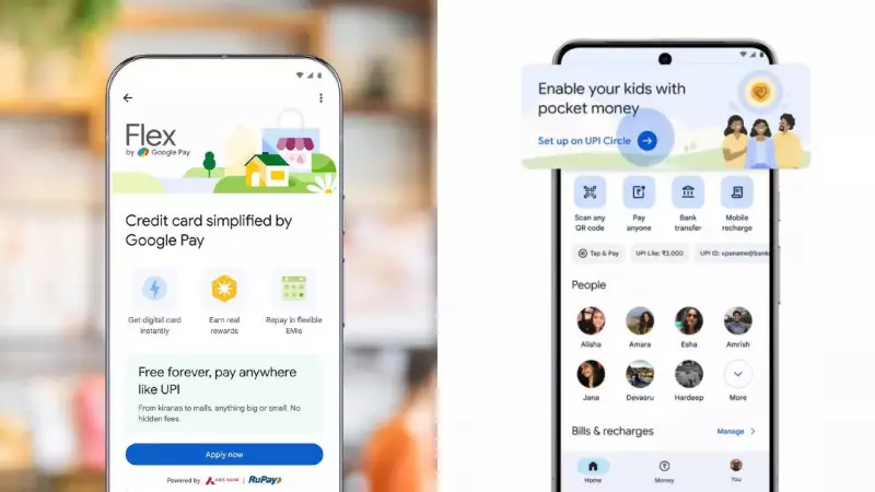 Google Pay Launches 'FLEX' UPI Credit Card with Axis Bank & 'Pocket Money' Feature