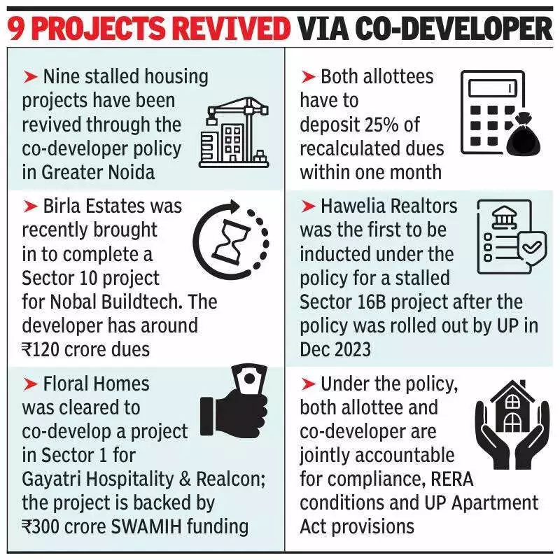 Greater Noida Revives 2 Stalled Projects: Birla Estates, Floral Homes Step In