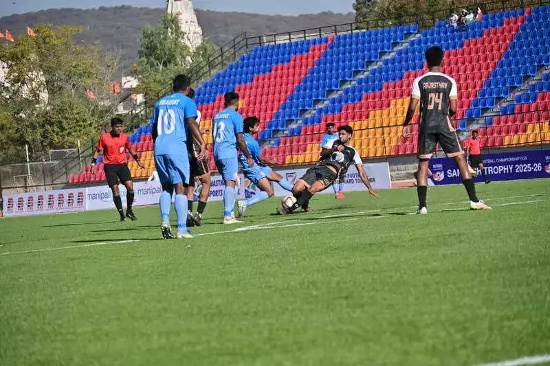 Gujarat's Late Goal Secures 1-1 Draw vs Rajasthan in Thrilling Santosh Trophy Clash