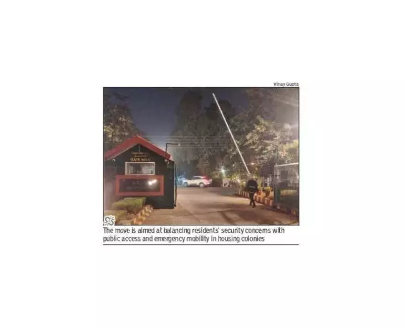 Gurgaon Approves Manned Boom Barriers, Cracks Down on Illegal Gates