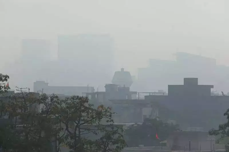 Gurgaon AQI Hits 314, PM2.5 Levels 33 Times Above WHO Limit