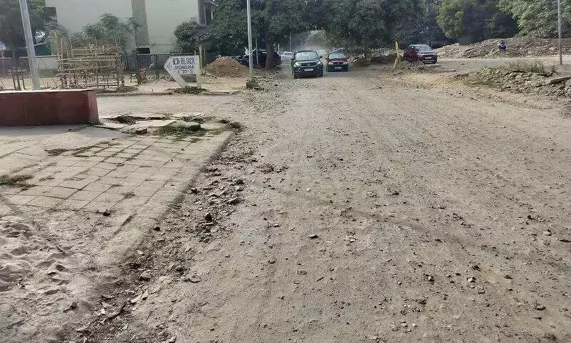 Gurgaon: Ardee City Residents Fume Over 2-Month Road Work Delay, Cite Safety Hazards