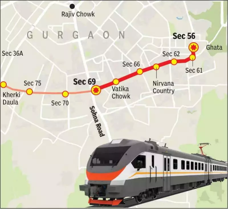 Gurgaon Proposes Double-Decker Viaduct for Metro & Road to Ease Congestion