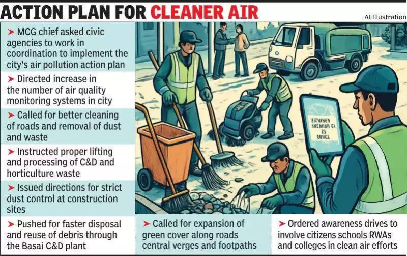 Gurgaon's Rs 2,045 Crore Anti-Pollution Push: 722 Km Roads, More Monitors