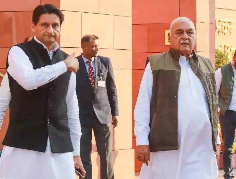 Haryana Congress to Move No-Confidence Motion Against BJP Govt in Winter Session