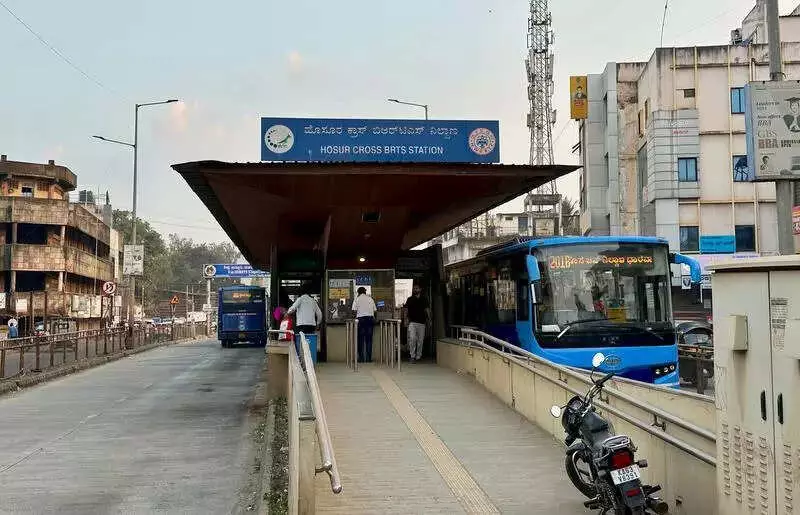 Hubballi's Hosur Cross HDBRTS Shelter to be Dismantled for Flyover Project