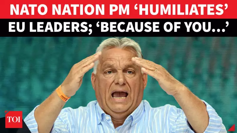 Hungary PM Orban Slams EU's 'War Council' Approach to Russia, Seeks Peace