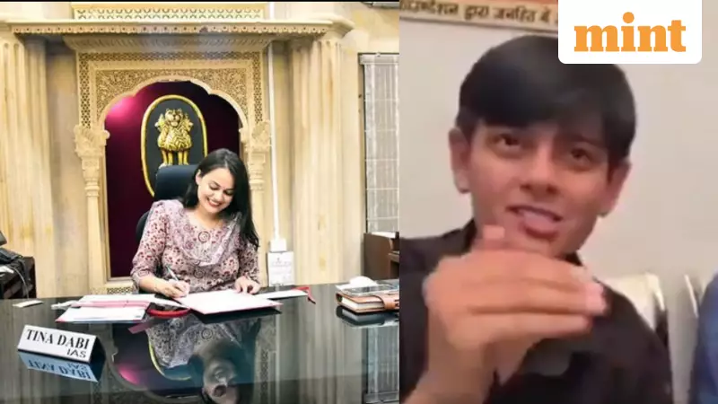 IAS Tina Dabi Denies Detaining Students Who Called Her 'Reel Star' in Barmer