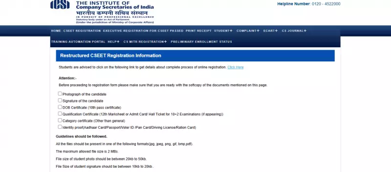 ICSI Opens CSEET June 2026 Registration: Apply by Feb 15, 2026