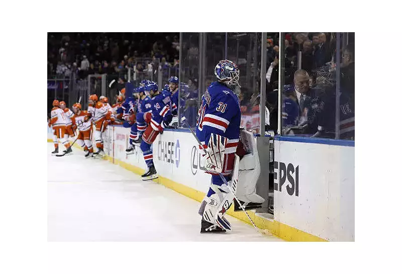 Igor Shesterkin's Frustration Boils Over as NY Rangers Fall 4-1 to Ducks