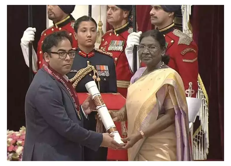 IISER Kolkata's Dibyendu Das Wins Prestigious Vigyan Yuva SSB Award 2025