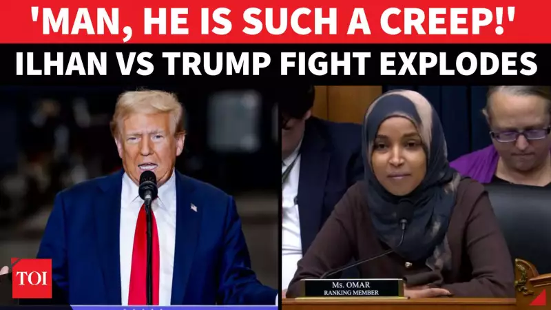 Ilhan Omar Hits Back at Trump's 'Garbage' Attack on Somali Immigrants