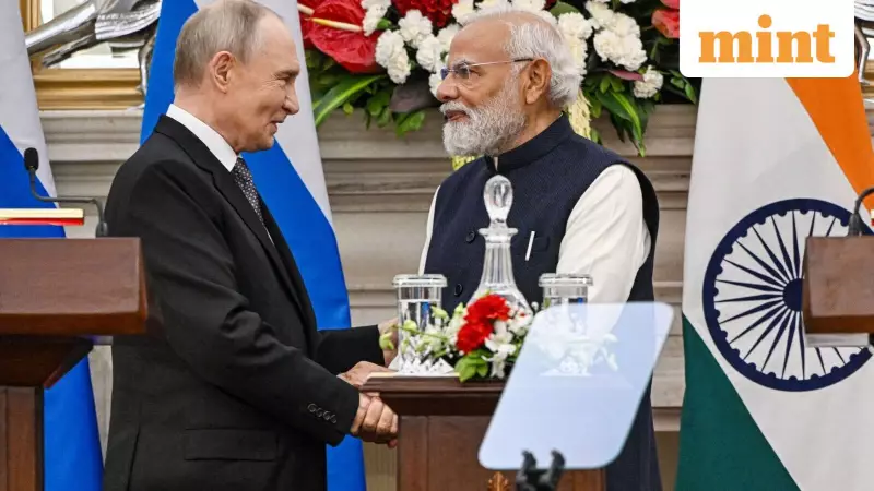 India & Russia Forge $100 Billion Trade Vision, Diversify Beyond Oil & Defence