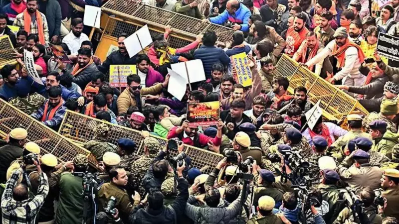 India-Bangladesh Diplomatic Tensions: Protests at Delhi High Commission, Vandalism in Siliguri