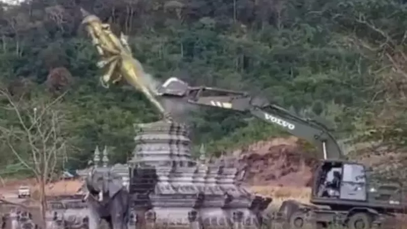 India Condemns Statue Demolition in Thailand-Cambodia Border Area