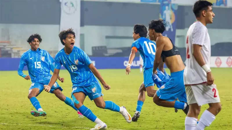 India U-17 Boys Stun Iran 2-1 to Qualify for AFC Asian Cup in Saudi Arabia