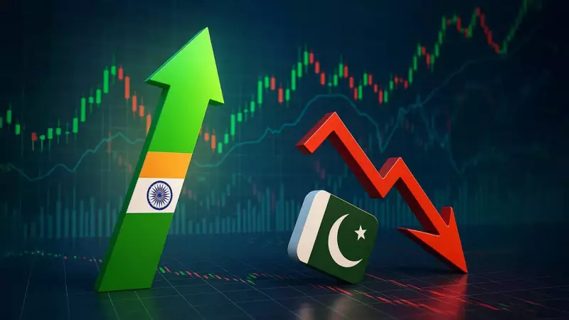 India vs Pakistan GDP Gap Widens: A Future 'Korea-at-Night' Scenario?