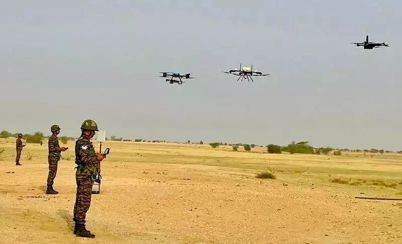 Indian Army Awards Rs 500 Crore Advanced Drone Contract to Pune's Munitions India