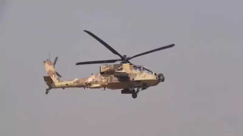 Indian Army's Apache Fleet Complete: Final 3 AH-64E Helicopters Land at Hindon