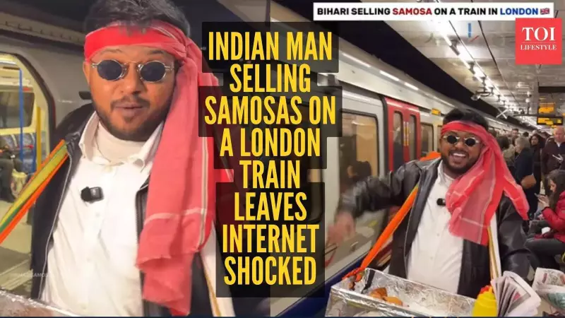 Indian Man Sells Samosas on London Tube, Video Gets 9.3M Views