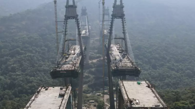India's Tallest Cable-Stayed Bridge Rises 132m in Sahyadris Near Mumbai-Pune