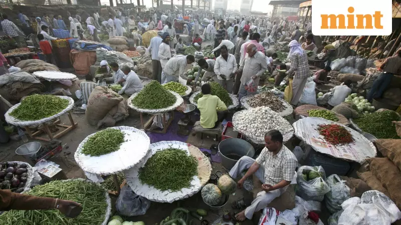 India's Wholesale Inflation Stays Negative at -0.32% in November