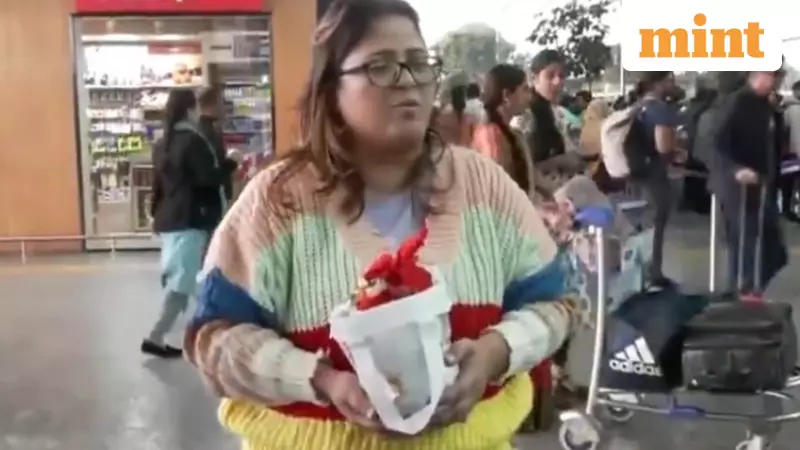 IndiGo Crisis: Woman Stranded With Father's Ashes, Over 1000 Flights Cancelled