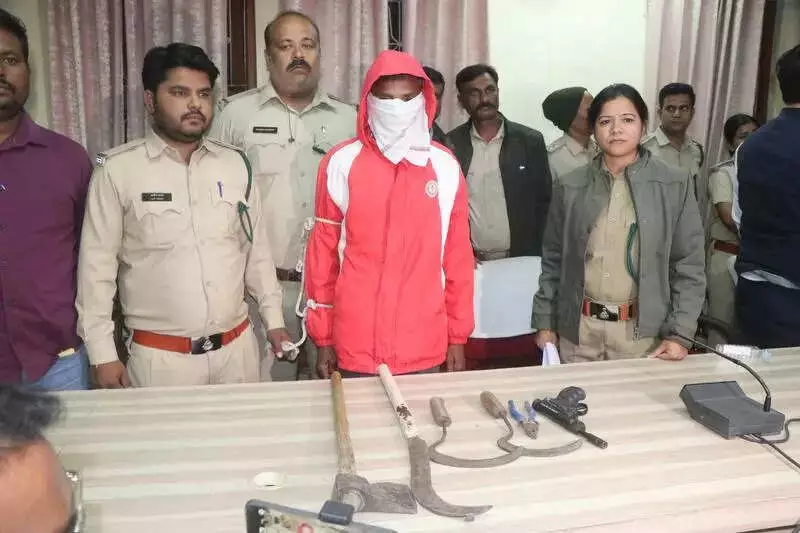 Indore Leopard Killing: Father Arrested After Son's Mobile Video Exposes Crime