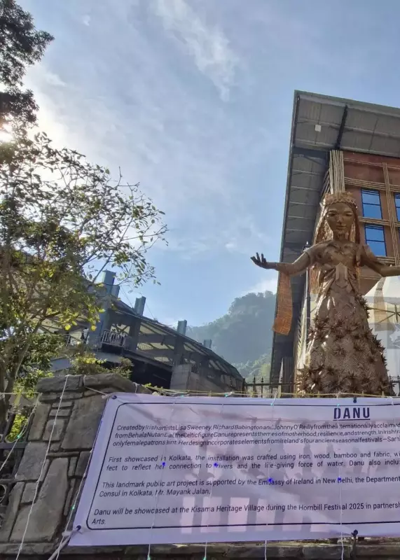 Irish Art 'Danu' Enriches Hornbill Festival with Myth & Craft