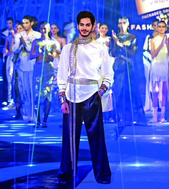 Ishaan Khatter Shines as Showstopper in Kolkata, Talks Oscar-bound 'Homebound'