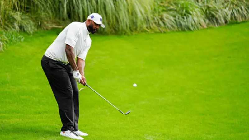 Ja Rule's Wild Tee Shot Nearly Hits CC Sabathia at Derek Jeter's Charity Golf Event