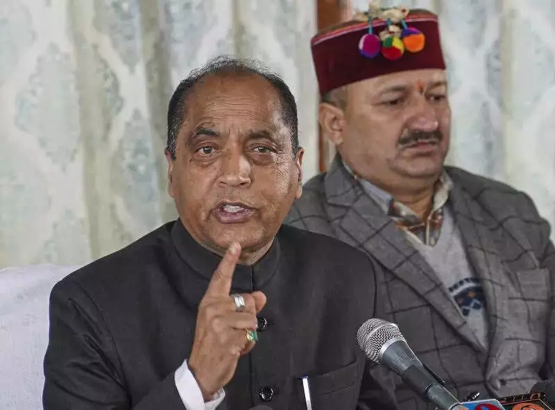 Jai Ram Thakur Slams Sukhu Govt for 'Political Vengeance', Alleges Misuse of Police