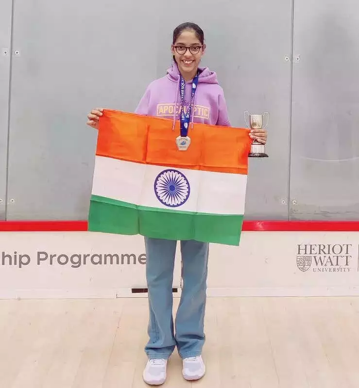 Jaipur's Divyanshi Jain Clinches Scottish Open U-13 Title, Second International Win in a Month