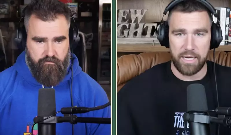 Jason Kelce's 'Taviola' Nickname for Travis Kelce Goes Viral After Walter Payton Award Nod