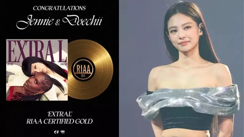 Jennie Breaks Own Record: 4th RIAA Gold for 'ExtraL', Makes K-Pop History